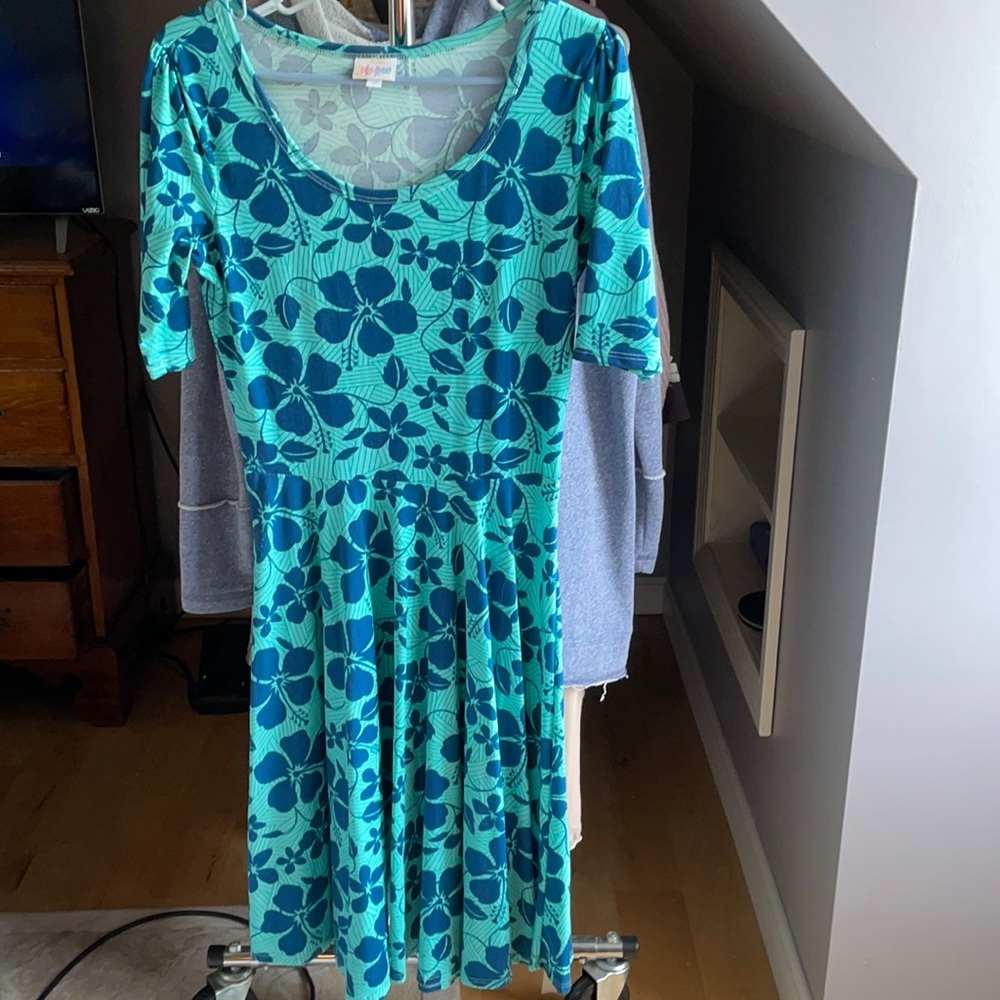 LuLaRoe Nicole Dress - Size M